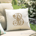 Capital letter B Cross-Stitch Machine Embroidery Design