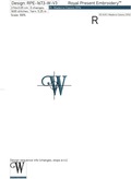 Capital letter W monogram option 3
