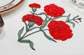 Carnation Machine Embroidery Design - 3 sizes