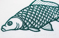 Carp Fish Machine Embroidery Design - 4 sizes