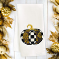 Checkered Pumpkin Baroque - 3 sizes