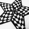 Checkered Star - 2 sizes