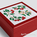 Cherry Branches and Blossoms Machine Embroidery Design Set – 4 Sizes