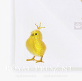 Chicken in the crown Machine Embroidery Design - 2 sizes