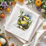 Spring chicken with willow - 3 sizes