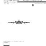 Chinese Monochrome Border Set - 4 sizes