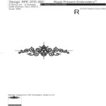 Chinese Monochrome Border Set - 4 sizes