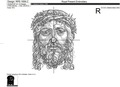 Christ with Crown of Thorns​ Machine embroidery design - 4 sizes