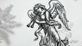 Christmas Angel with flutes