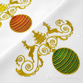 Christmas Ball Deer Border