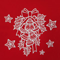Christmas Bells and Stars Machine Embroidery Designs - 5 sizes