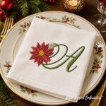 Christmas Capital Letters Machine Embroidery Designs – Hoop 4x4