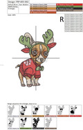 Cute Puppy Christmas Chihuahua - 2 sizes