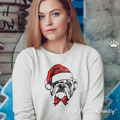 Christmas English bulldog - 4 sizes