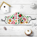 Christmas Face Mask For Teens and Adults Machine Embroidery Design