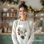 Colored Deer Head free - 4 sizes