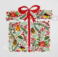 Christmas Gift Box embroidery design - 4 sizes