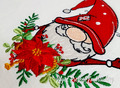 Christmas Gnome Machine Embroidery Design - 2 sizes