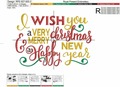 Christmas Greeting Card Machine Embroidery Designs