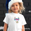 Christmas Lama Head Machine Embroidery Design - 3 sizes