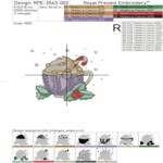 Mug with cocoa and candy - 3 sizes