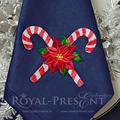 Christmas Lollipops Machine Embroidery Design - 3 sizes