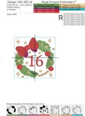 Christmas Nutcracker Advent Calendar - 2 sizes