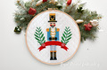 Christmas Nutcracker Machine Embroidery Design - 5 sizes