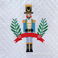 Christmas Nutcracker Machine Embroidery Design - 5 sizes