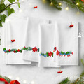 Christmas Poinsettia Borders Set - 4 in 1