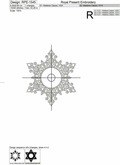 Jewelry Christmas Snowflake Frame - 3 sizes