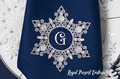 Jewelry Christmas Snowflake Frame - 3 sizes