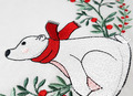 Christmas Teddy Bear Machine Embroidery Design - 2 sizes