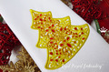 jewelry Christmas Tree with rubies - 6 sizes