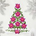 Christmas Tree Machine Embroidery Designs Set - 3 sizes