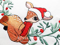 Christmas White-Tailed Fawn Machine Embroidery Design - 2 sizes