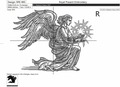 Christmas Winged Angel - 2 sizes
