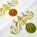 Christmas ball on a garland Machine Embroidery Design