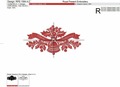 Christmas bells monochrome Embroidery Designs Set - 2 sizes