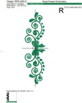 Christmas borders Machine Embroidery Designs Set