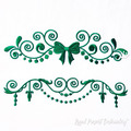 Christmas borders Machine Embroidery Designs Set
