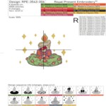 Christmas Candle with Wreath - 5 sizes