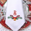 Christmas decoration with bell Machine embroidery design