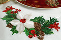 Christmas garland Machine Embroidery Design