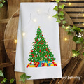 Christmas tree Machine Embroidery Design - 3 sizes