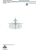 Christogram IHS French cross-stitch Machine Embroidery Designs - 3 sizes