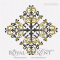 Classic ornate decor Machine Embroidery Design