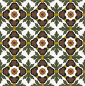 Classic vintage seamless pattern FREE Machine Embroidery Design