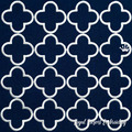 Clover seamless pattern machine embroidery design