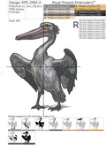 Colored Pelican - 7 sizes